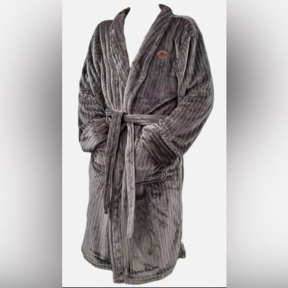 Northwest Other - NFL Chicago Bears Ribbed Silk Touch Robe Grey, Men’s L/XL